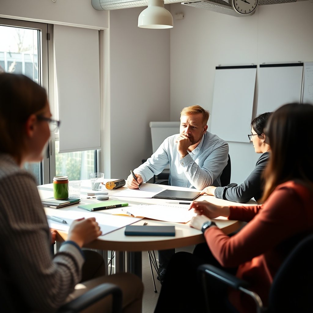 Strategic decision-making session